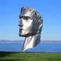 Preview: Big male head sculpture